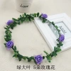 Wholesale flower garlands, ground promotion, QR code for hair bands, hair band materials, wechat business event, Children's Day headbands and headwear details Picture